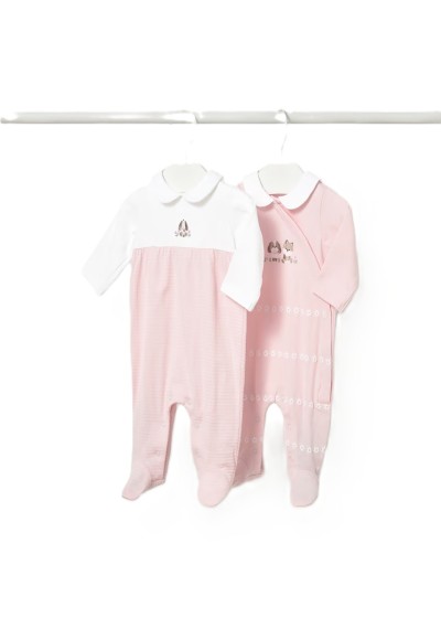 Σετ 2 φορµακια αµπιγε μακρυα ροζ