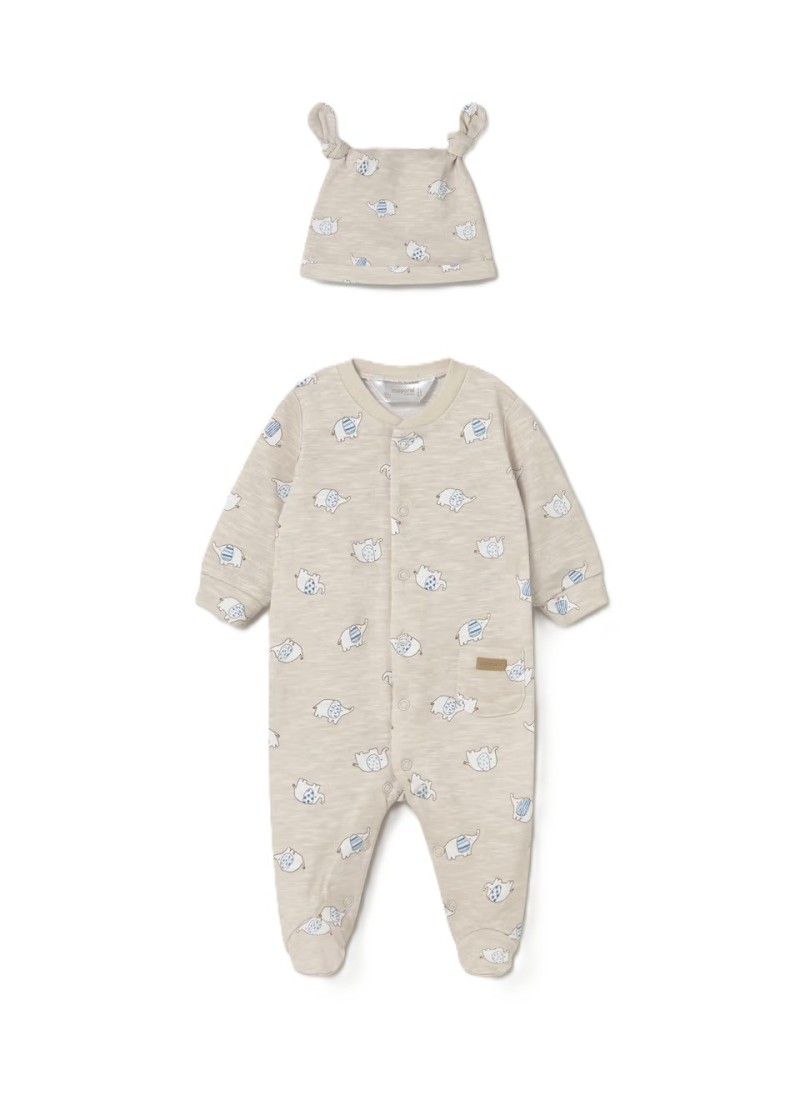 Φορµακι µακρυ µε καπελο καφε