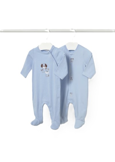 Σετ 2 Φορµακια µακρια  σιελ