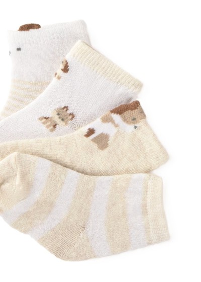 Σετ 4 καλτσακια  σταρι