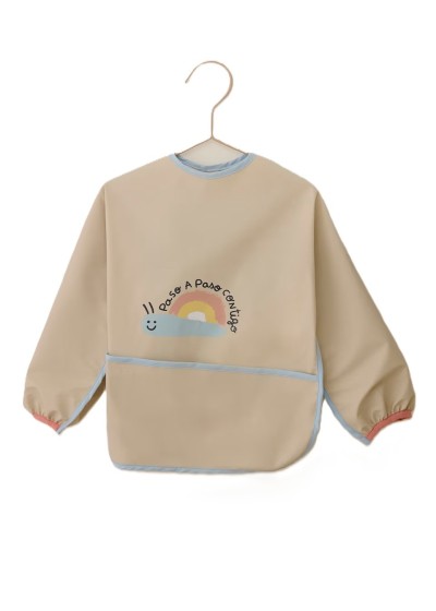 Σαλιαρα µε µανικια  µπεζ