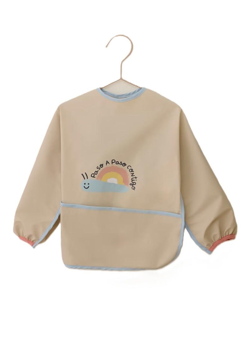 Σαλιαρα µε µανικια  µπεζ