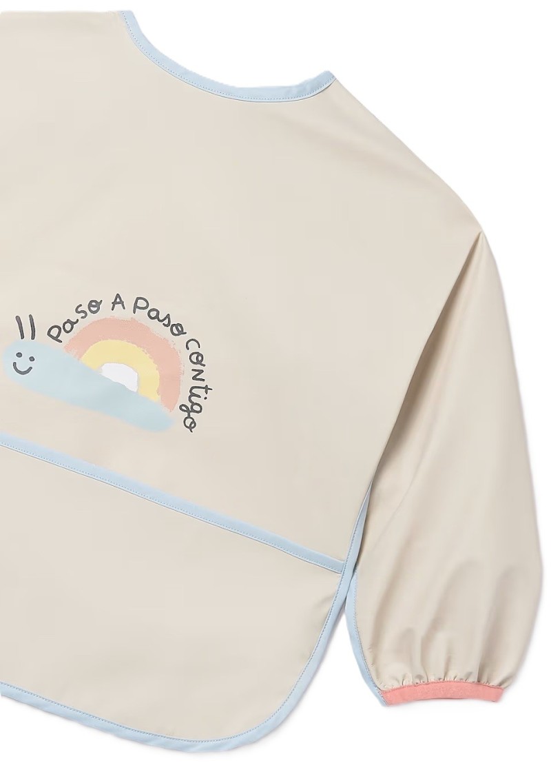 Σαλιαρα µε µανικια  µπεζ