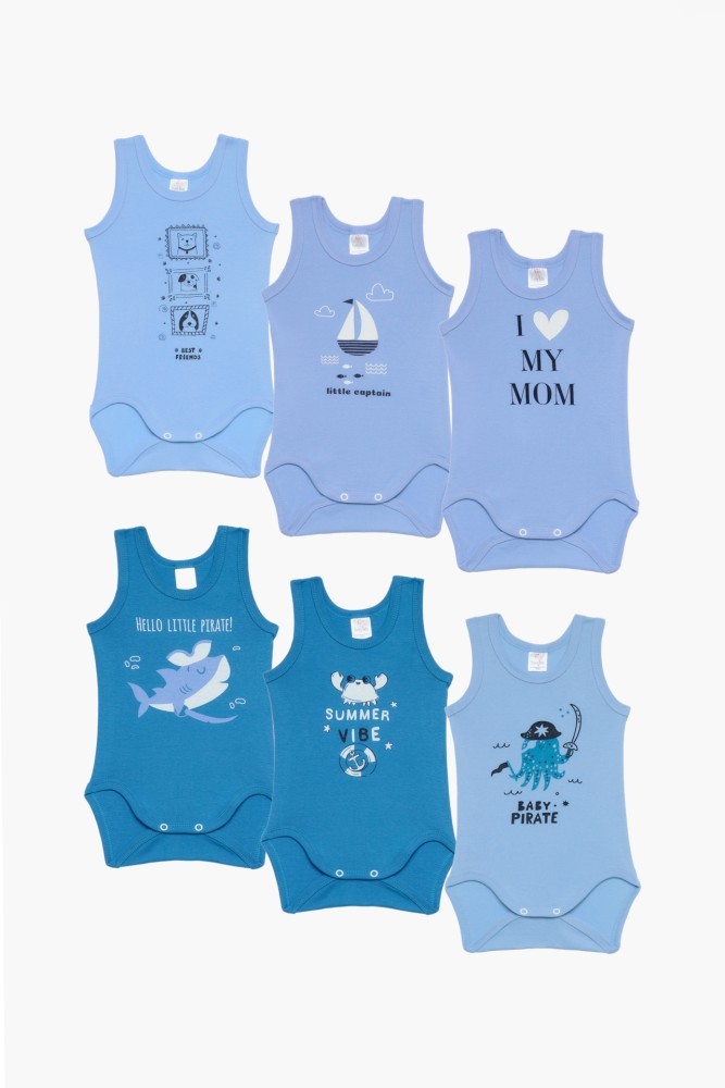 Βρεφικά εσώρουχα Summer Vibe χρωματιστά κορμάκια