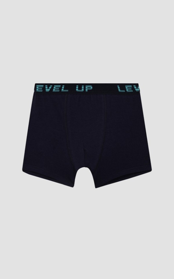 Παιδικά μποξεράκια, Level Up (2τεμ) Βαμβάκι 100% μαριν all over