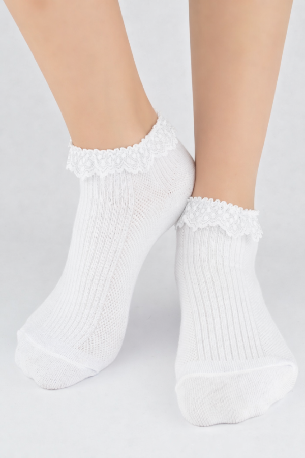 ΚΑΛΤΣΑ COTTON WITH LACE