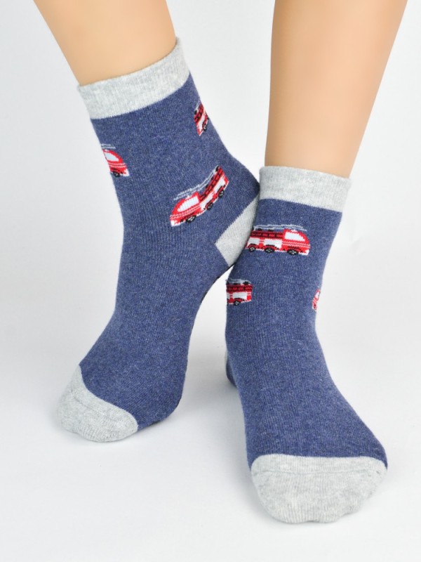BOY TERRY SOCKS WITH ABS NOVITI