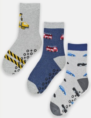 BOY TERRY SOCKS WITH ABS NOVITI