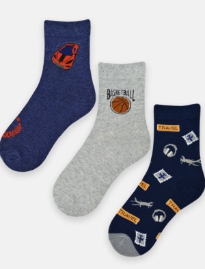 COTTON SOCKS PATTERNED