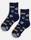 COTTON SOCKS PATTERNED