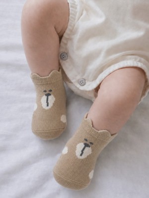 ΚΑΛΤΣΕΣ NEW BORN WITH BEAR ΚΑΛΤΣΕΣ NEW BORN WITH BEAR