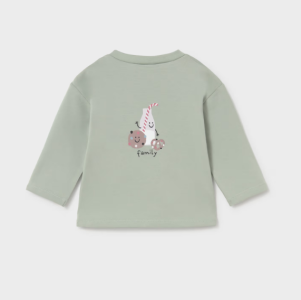 T-Shirt µακρυµανικο Καφε