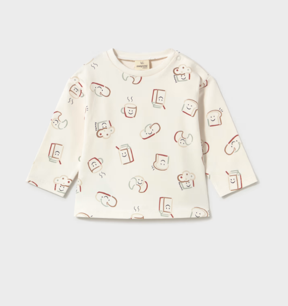 T-Shirt µακρυµανικο Πολυχρωµο