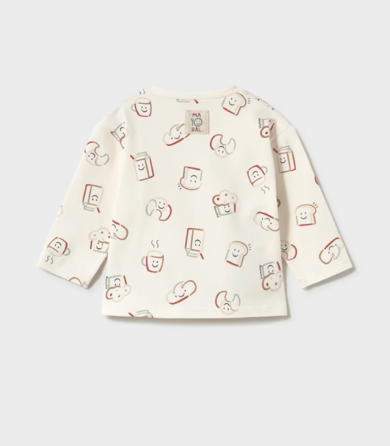 T-Shirt µακρυµανικο Πολυχρωµο