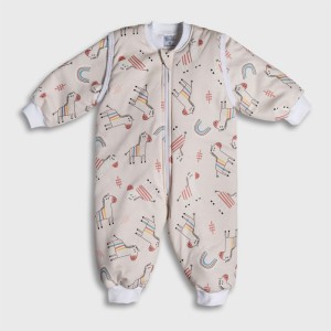 Classic Organic Υπνόσακος με πόδια Eco Zebra 2.5 Tog  Εκρού