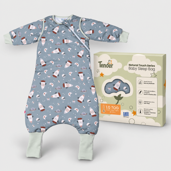 ΥΠΝΟΣΑΚΟΣ NATURAL TOUCH FLEX - ROCKETS 1.0 TOG   Sage Green