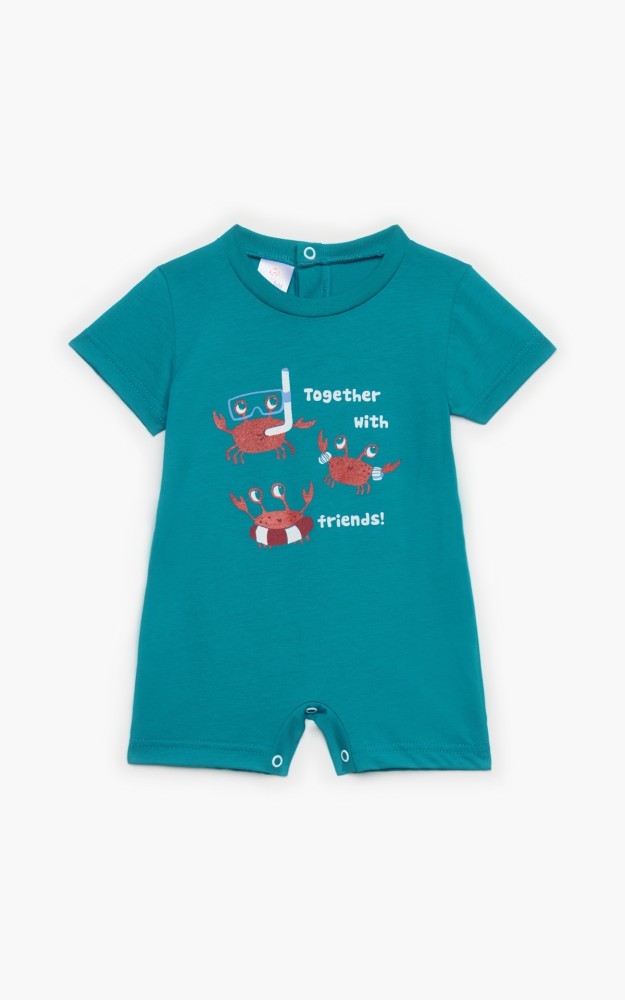 Βρεφικά φορμάκια Friends, κοντό μανίκι, βαμβακερό 100%