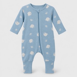 Φορμάκι EazyWear  Elephant Tales - Σετ 2 τμχ.Σιέλ/Γκρι