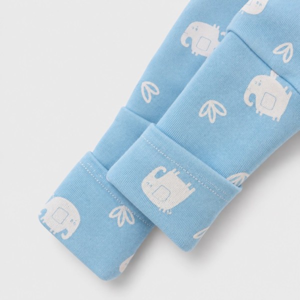 Φορμάκι EazyWear  Elephant Tales - Σετ 2 τμχ.Σιέλ/Γκρι